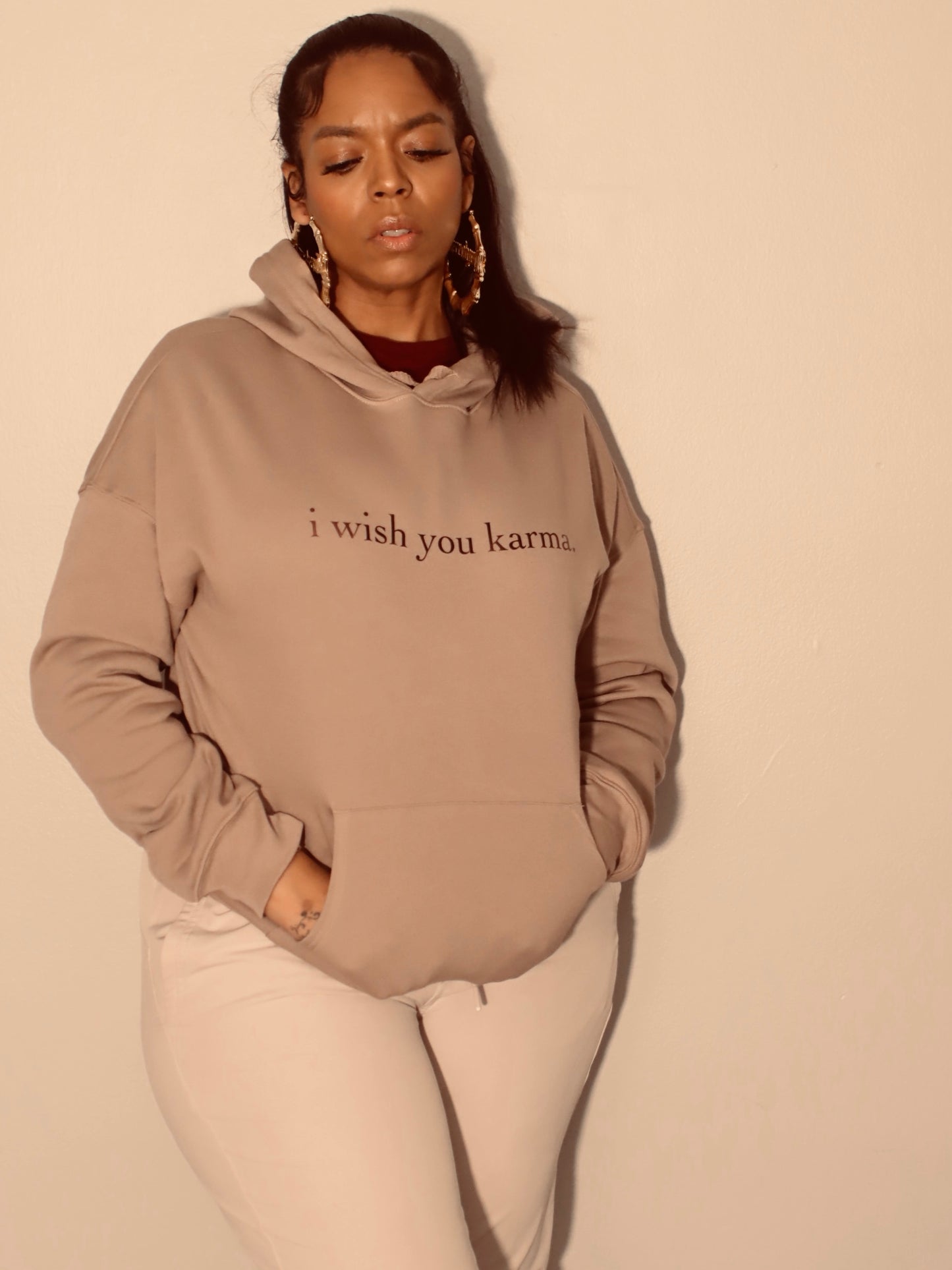 i wish you karma. Hoodie